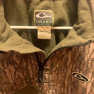 Drake waterfowl pullover 1/4 zip